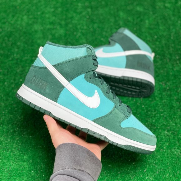 Nike Other - Nike Dunk High Retro SE Athletic Club Mens Shoes Green DJ6152-300 NEW Size 10.5